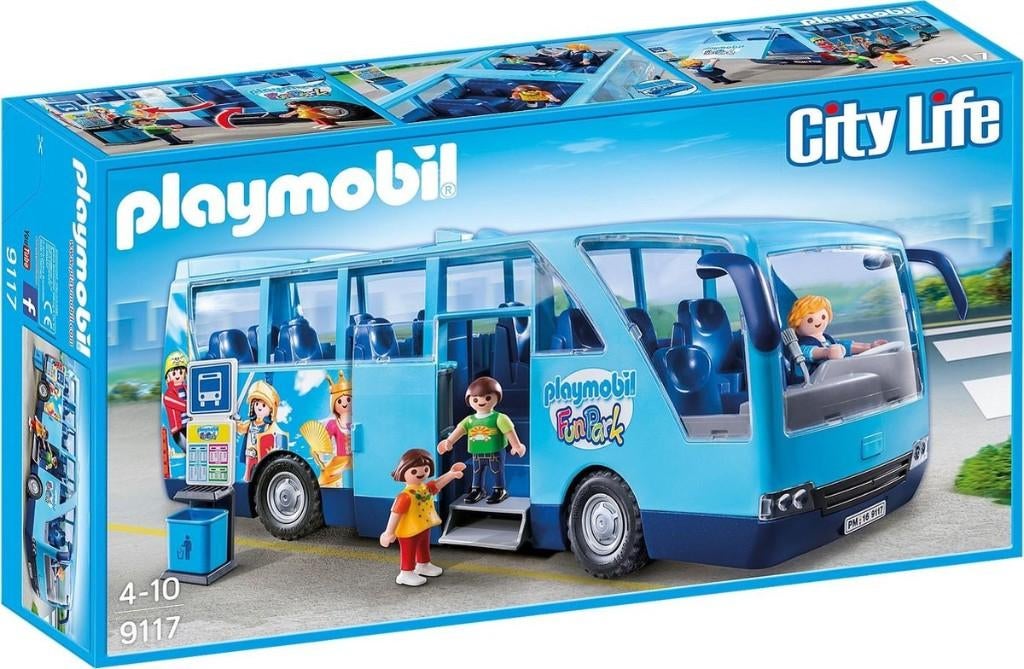 Playmobil Bus 9117, Enlèvement ou Envoi, Comme neuf, Ensemble complet