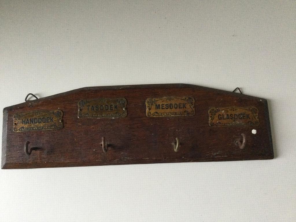 Antieken handdoekenrekje, Ophalen of Verzenden, Gebruikt