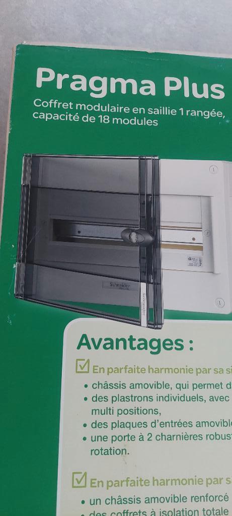 Coffret électrique 18 modules, Enlèvement, Neuf, Autres types