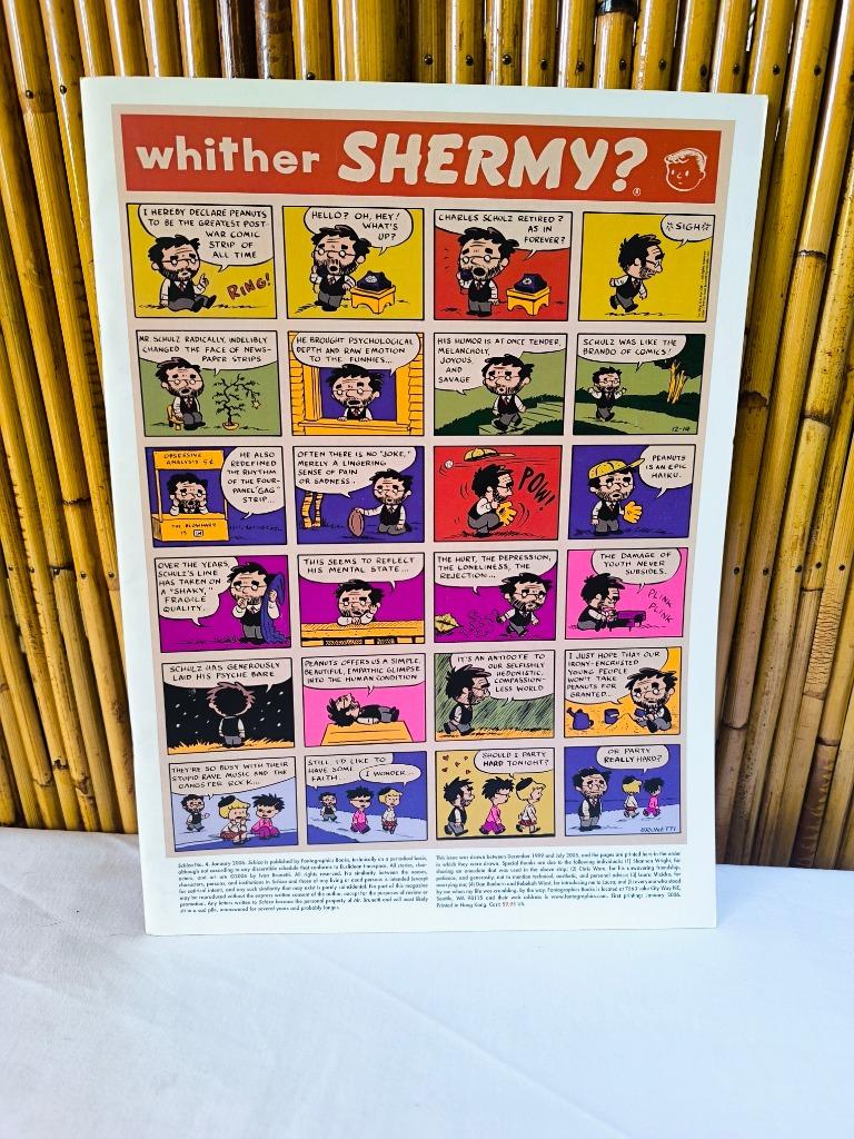 Comics/strip giant size Schizo #4 van Ivan Brunetti 2006, Amerika, Ophalen of Verzenden, Ivan Brunetti, Gelezen
