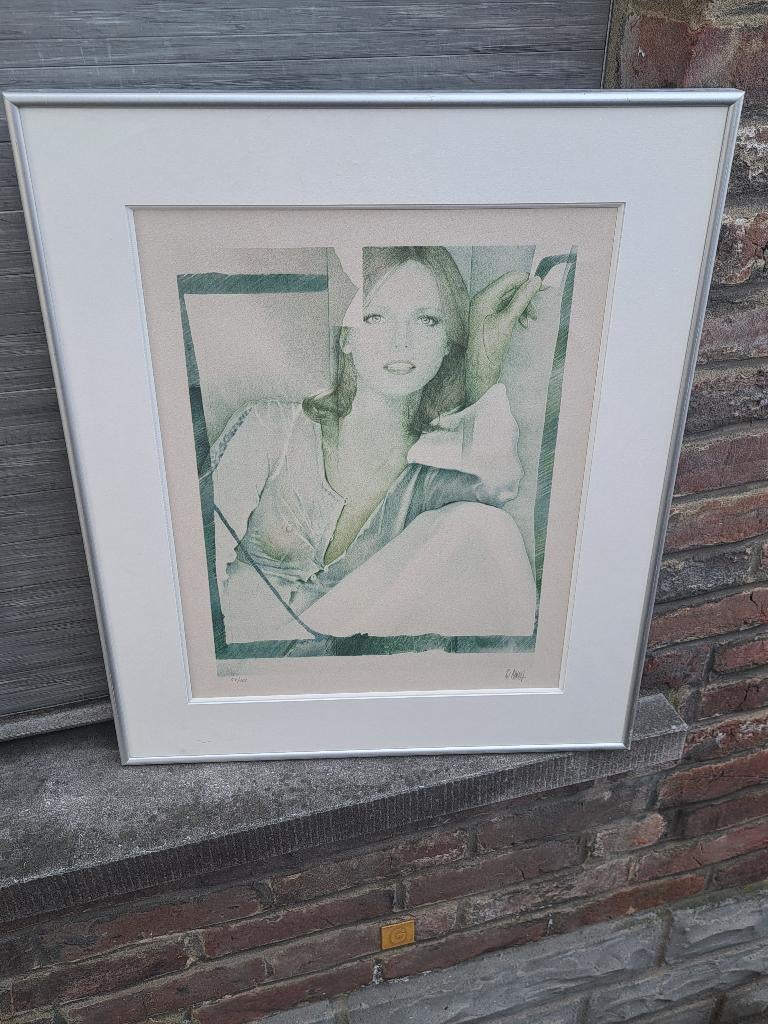 Lithographie signe pol mara, Ophalen of Verzenden