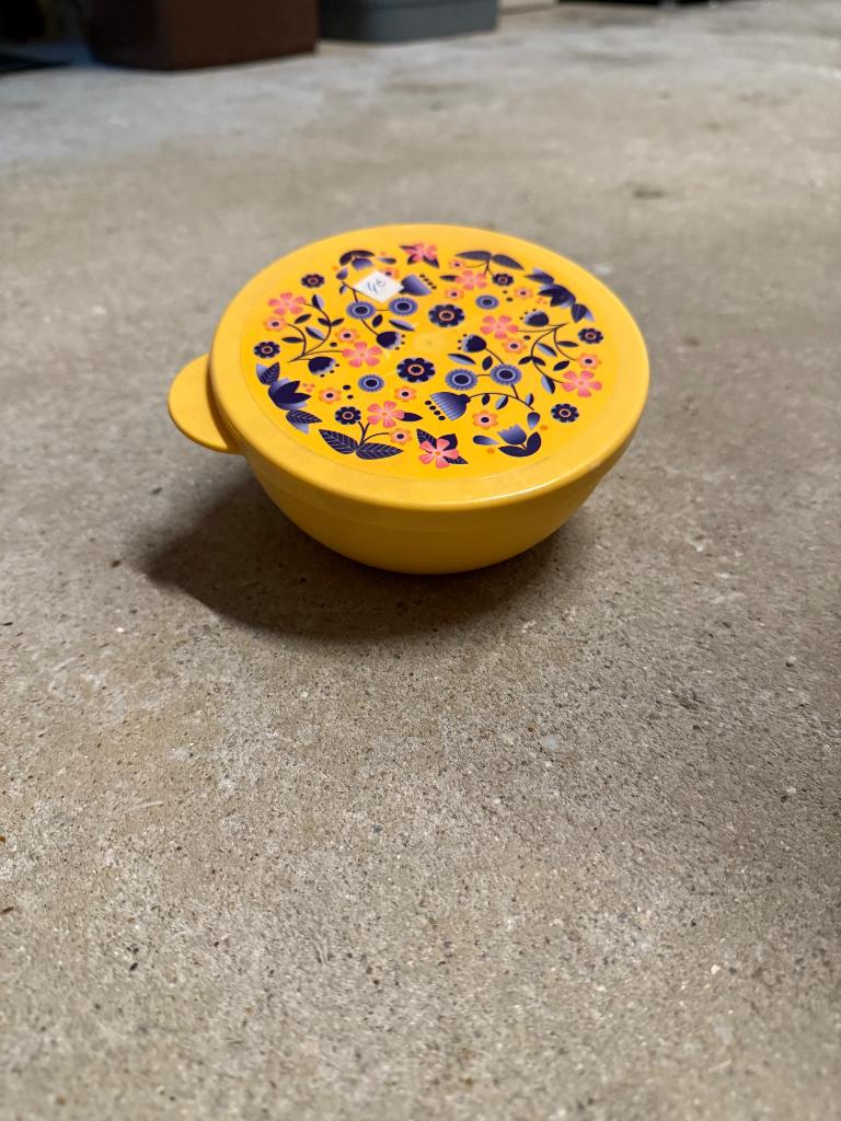 Boîte Tupperware jaune, Ophalen of Verzenden, Nieuw, Geel, Bus of Trommel