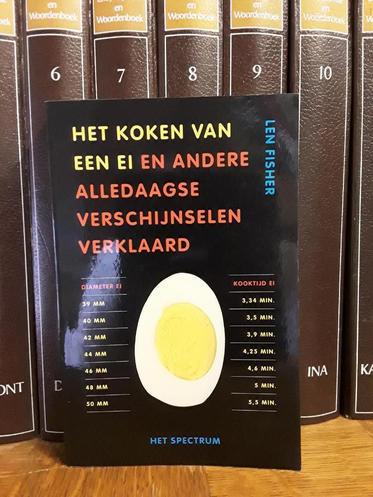 Het koken van een ei, Len Fisher, Boeken, Wetenschap, Zo goed als nieuw, Natuurwetenschap, Ophalen of Verzenden