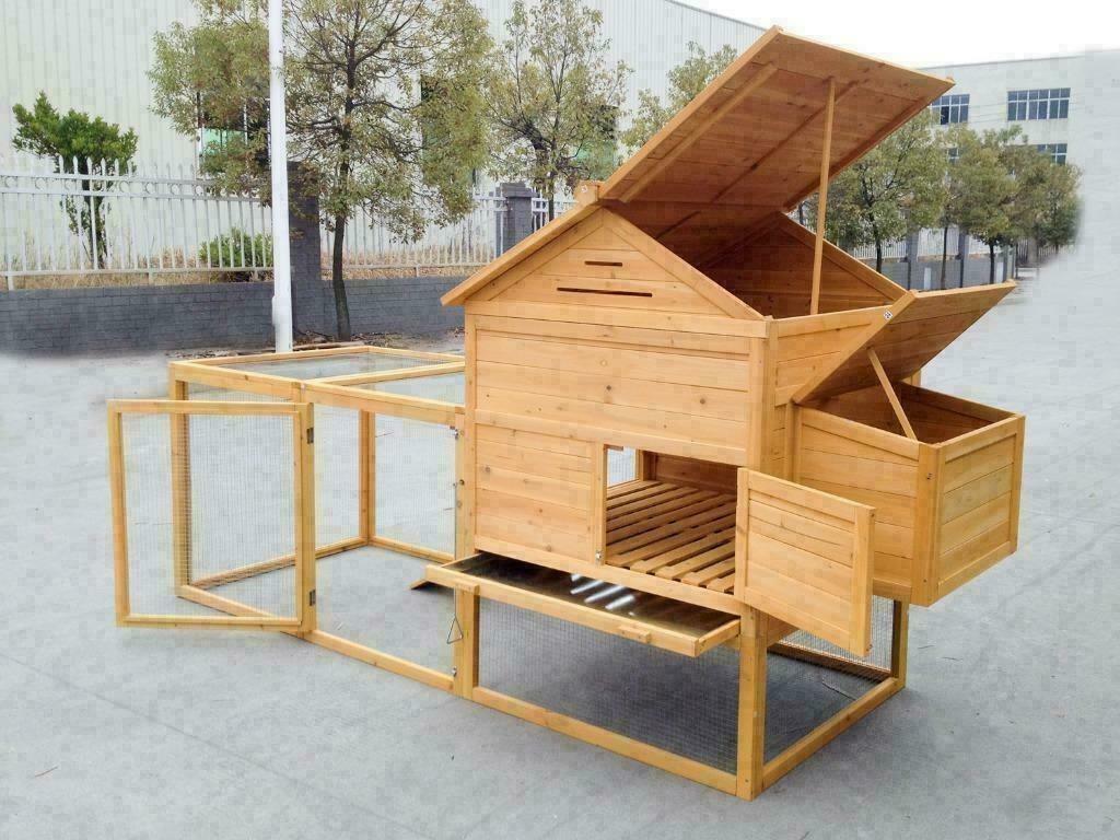 Poulailler XXL enclos poule parc poule GEANT coq abri poule, Animaux & Accessoires, Volatiles | Accessoires, Neuf, Poulailler