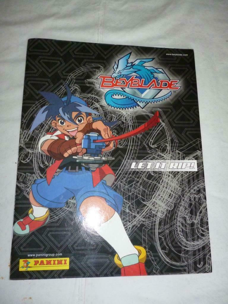PANINI BEYBLADE Let It Rip verzamelalbum en poster, Ophalen of Verzenden, Gelezen, Panini