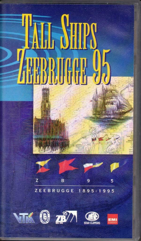 VHS - TALL SHIPS ZEEBRUGGE 95, Tous les âges, Enlèvement ou Envoi, Documentaire