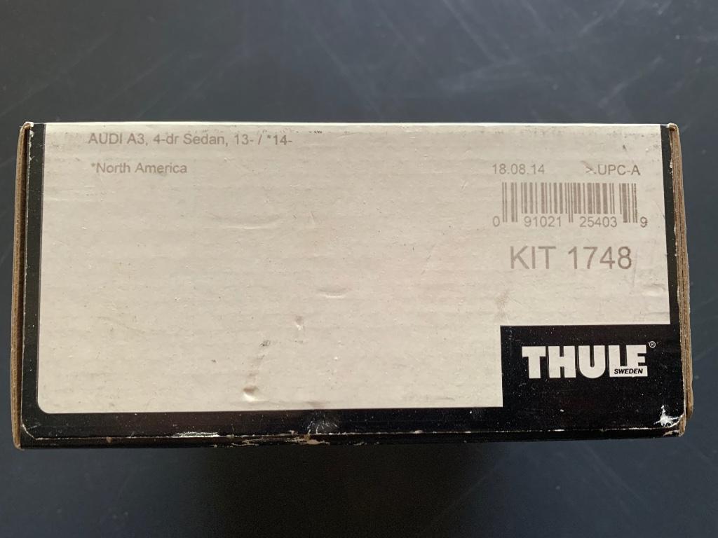 Thule kit 1748 Audi a3 berline, Enlèvement, Neuf