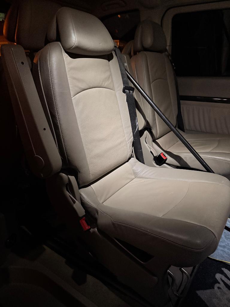 Mercedes  Viano 1 persoons auto stoelen beige leer, Ophalen, Gebruikt, Mercedes-Benz