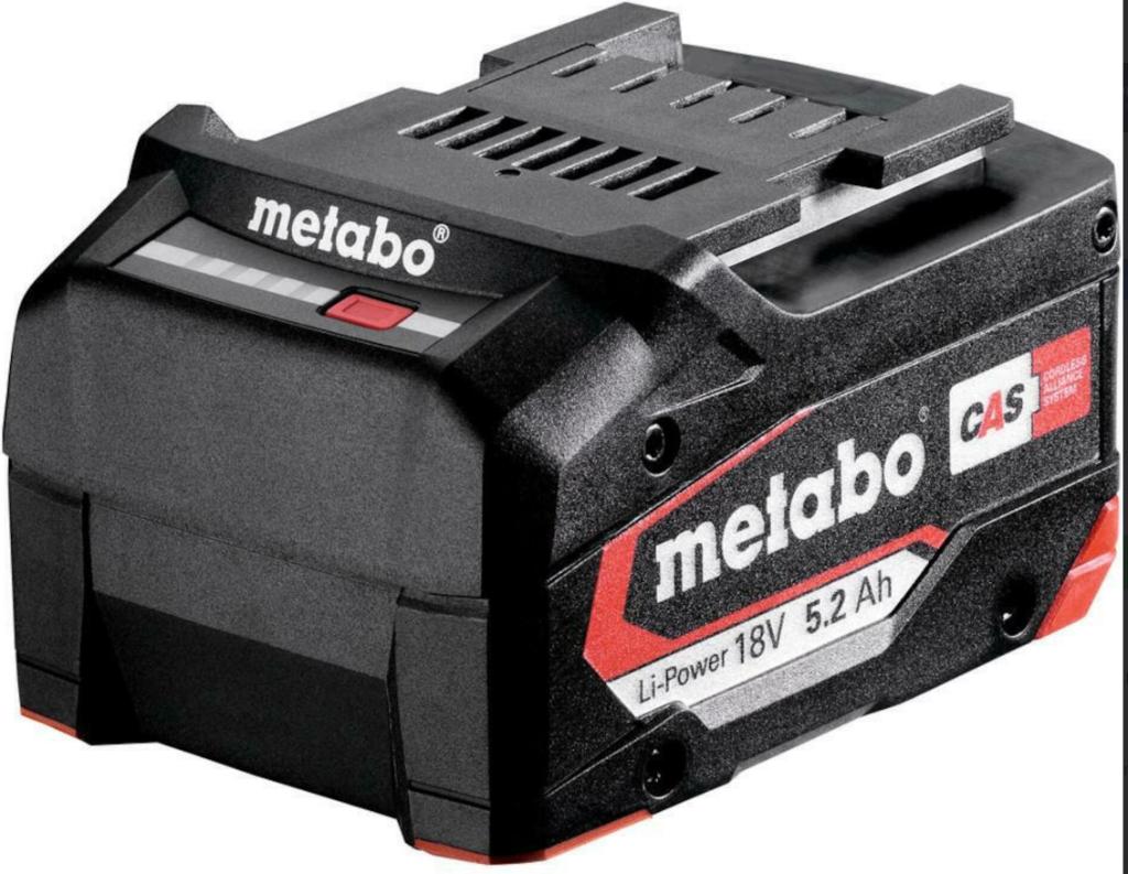 METABO 625028000 Batterie Li-Power 18V 5.2 Ah, Bricolage & Construction, Enlèvement ou Envoi, Neuf