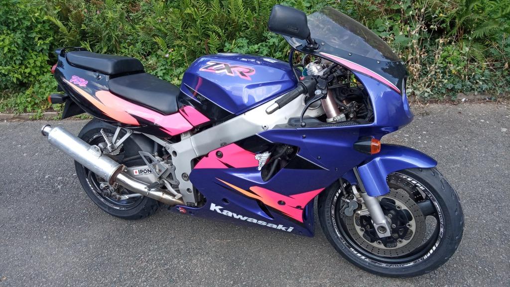 1995 Kawasaki ZXR750 L, Motoren, Motoren | Kawasaki, Sportuitlaat, 4 cilinders, Motorrijbewijs A, 749 cc