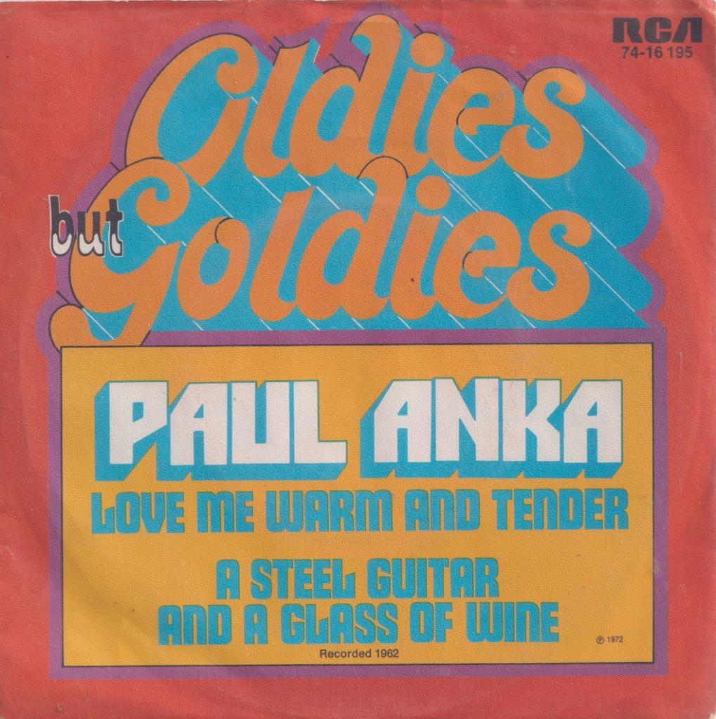 Paul Anka – Love me warm and tender - Single, Ophalen of Verzenden, Gebruikt, Pop