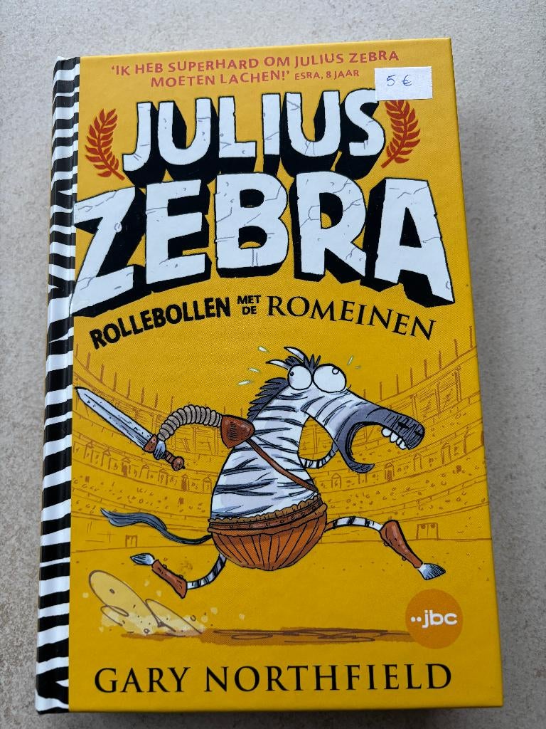 Julius Zebra rollebollen met de Romeinen, Ophalen of Verzenden, Nieuw, Gary Northfield, Fictie algemeen