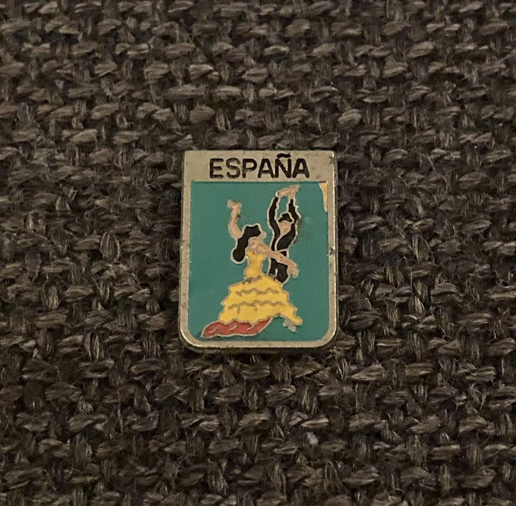 PIN - ESPAÑA - SPAIN - SPANJE - ESPAGNE - FLAMENCO, Verzamelen, Verzenden, Gebruikt, Stad of Land, Speldje of Pin