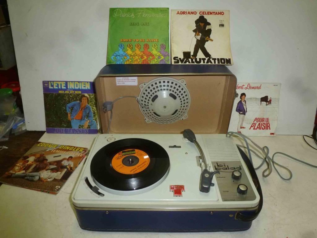 tourne disque portatif Teppaz BI BALAD (n° 9), Ophalen of Verzenden, Gebruikt, Overige merken