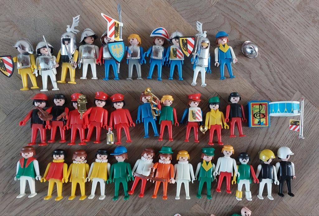 Vintage jaren 70 playmobil, ridders ea, Kinderen en Baby's, Speelgoed | Playmobil, Ophalen