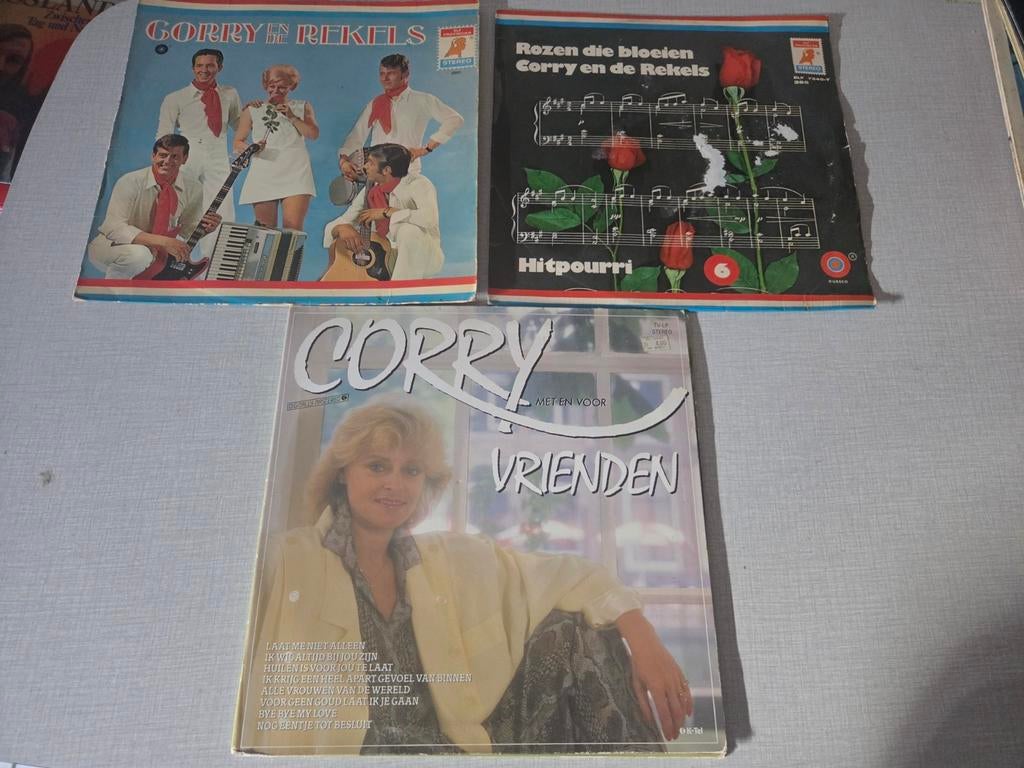 3 x Corry 12 inch, Ophalen of Verzenden, Zo goed als nieuw, 12 inch