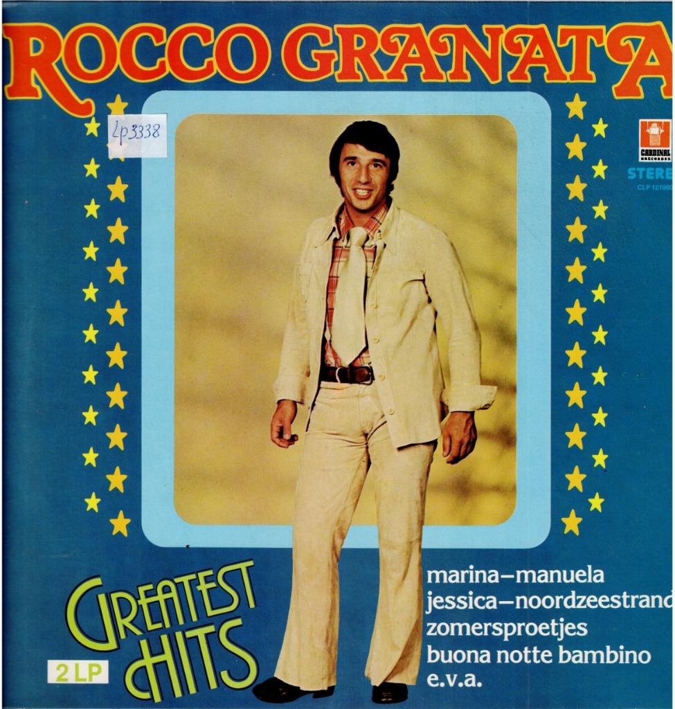 2 x Vinyl, LP   /   Rocco Granata – Greatest Hits, Cd's en Dvd's, Vinyl | Overige Vinyl, Overige formaten, Ophalen of Verzenden