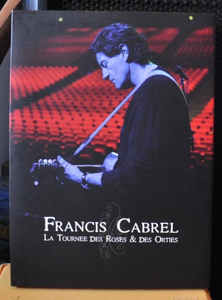 double dvd +livre francis cabrel (x20262), Enlèvement ou Envoi, Comme neuf