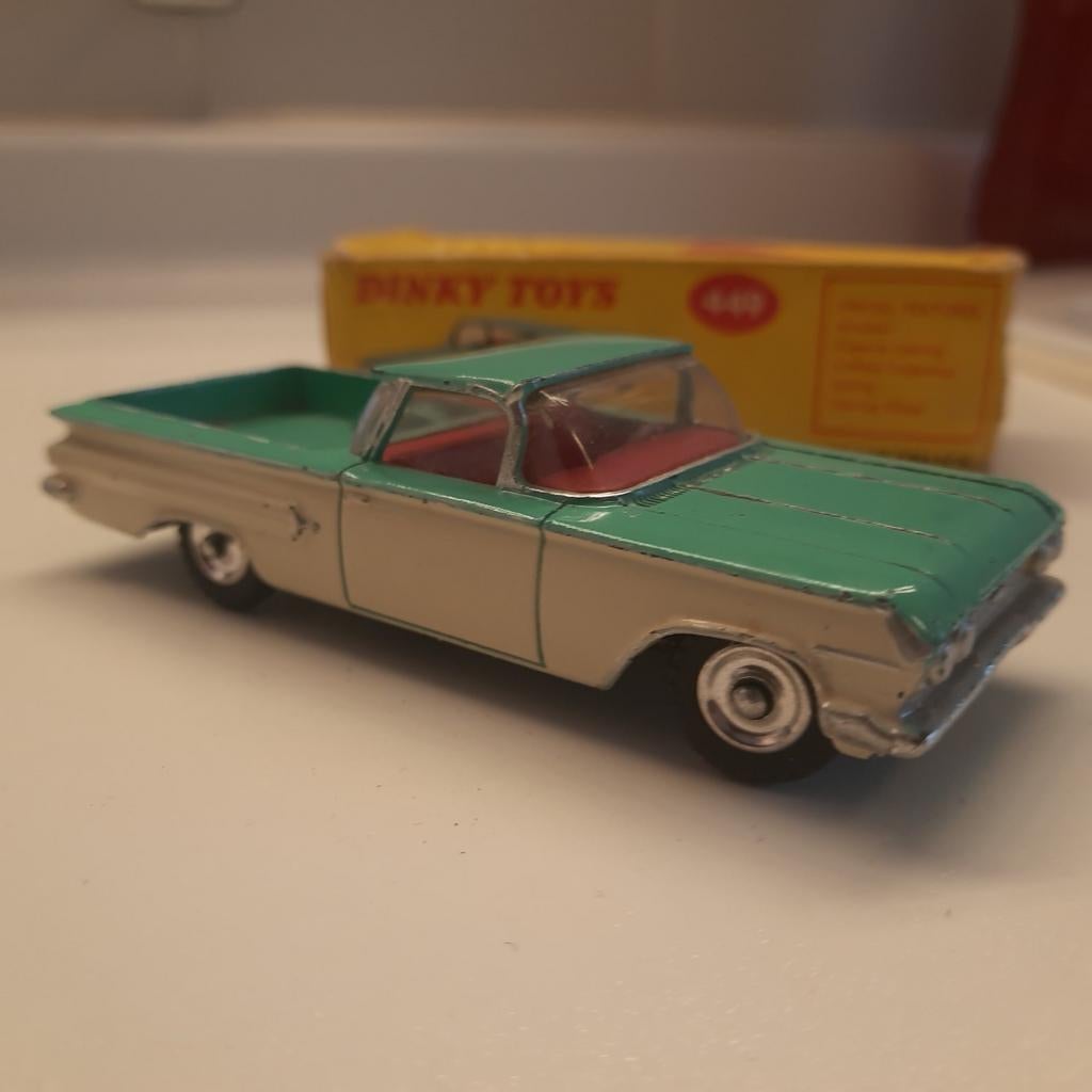 DINKY UK N 449 : CHEVROLET EL CAMINO*VINTAGE*NEUF*1/43, Enlèvement, Neuf, Voiture, Dinky Toys