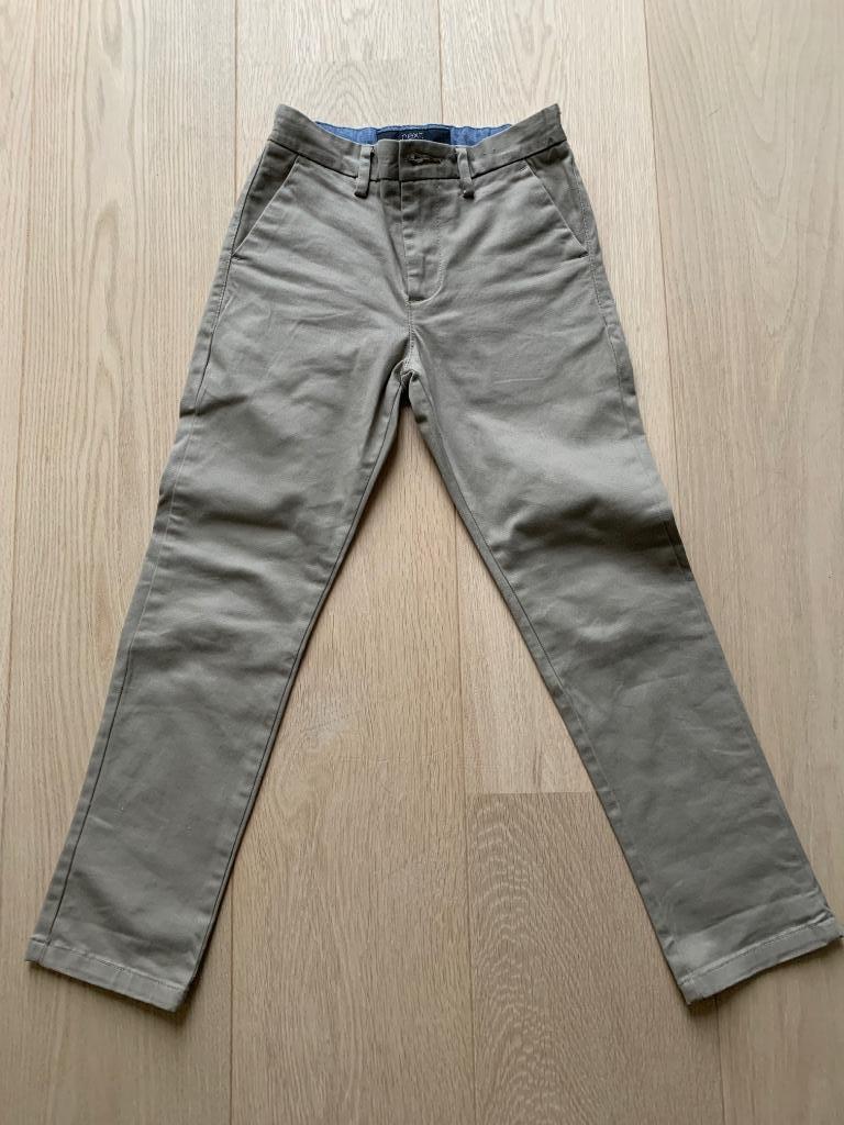 Bruin/beige broek maat 122, Enlèvement, Comme neuf, Garçon, Pantalon