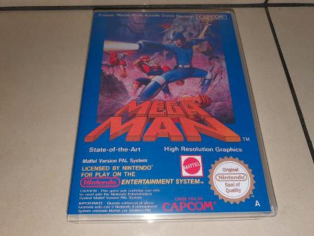 Mega Man A NES Game Case, Verzenden, Zo goed als nieuw
