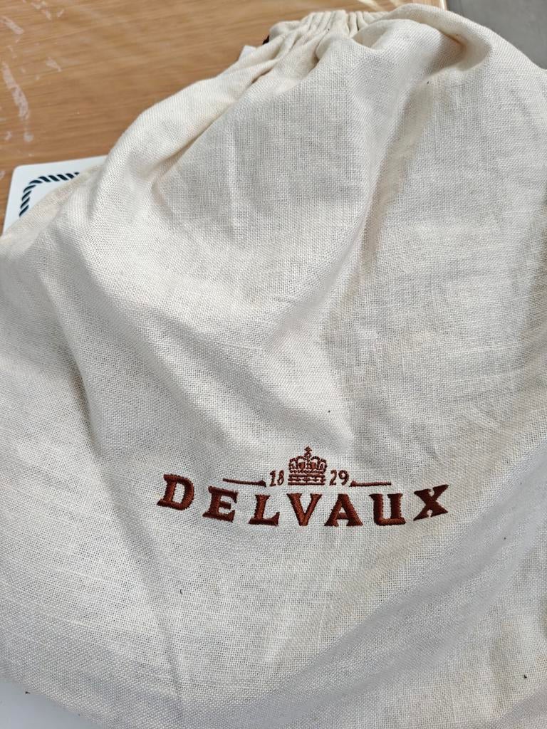 DELVAUX leren handtas te koop., Ophalen of Verzenden, Handtas