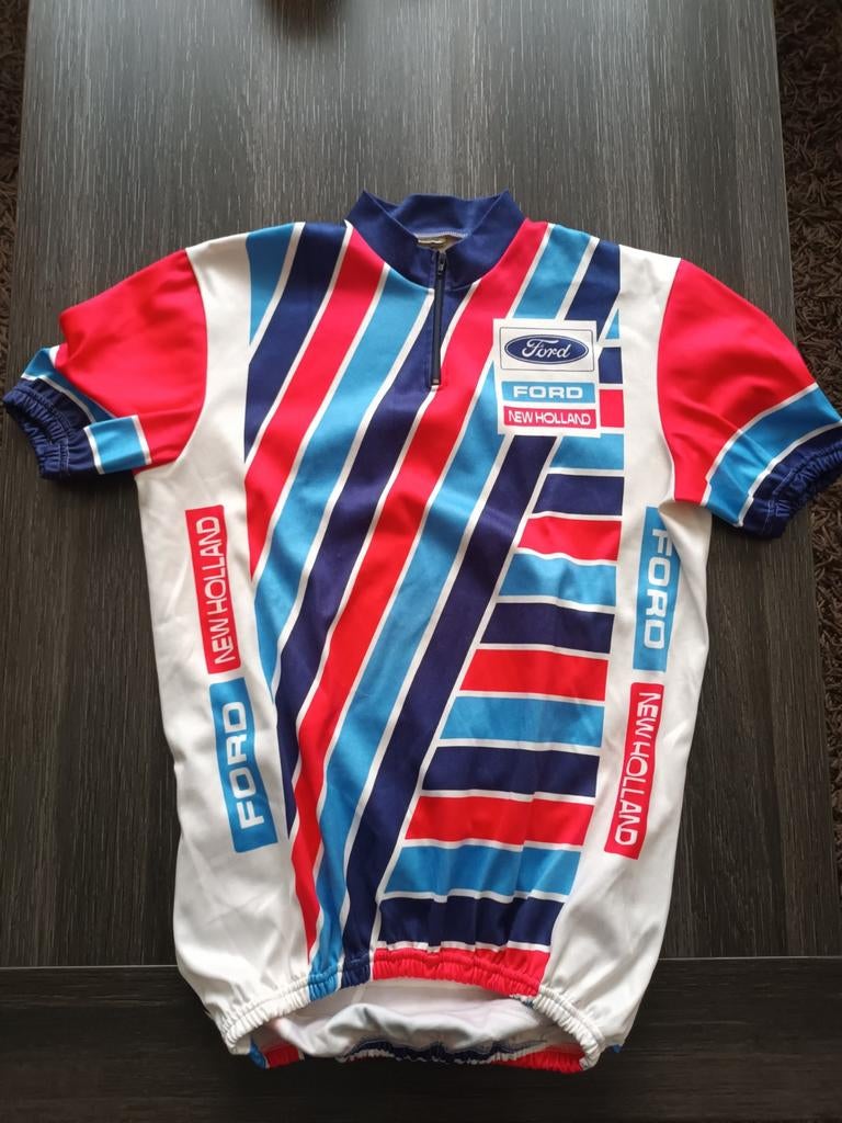 Fietsshirt Ford New Holland, Gebruikt, Heren, Ophalen of Verzenden, L