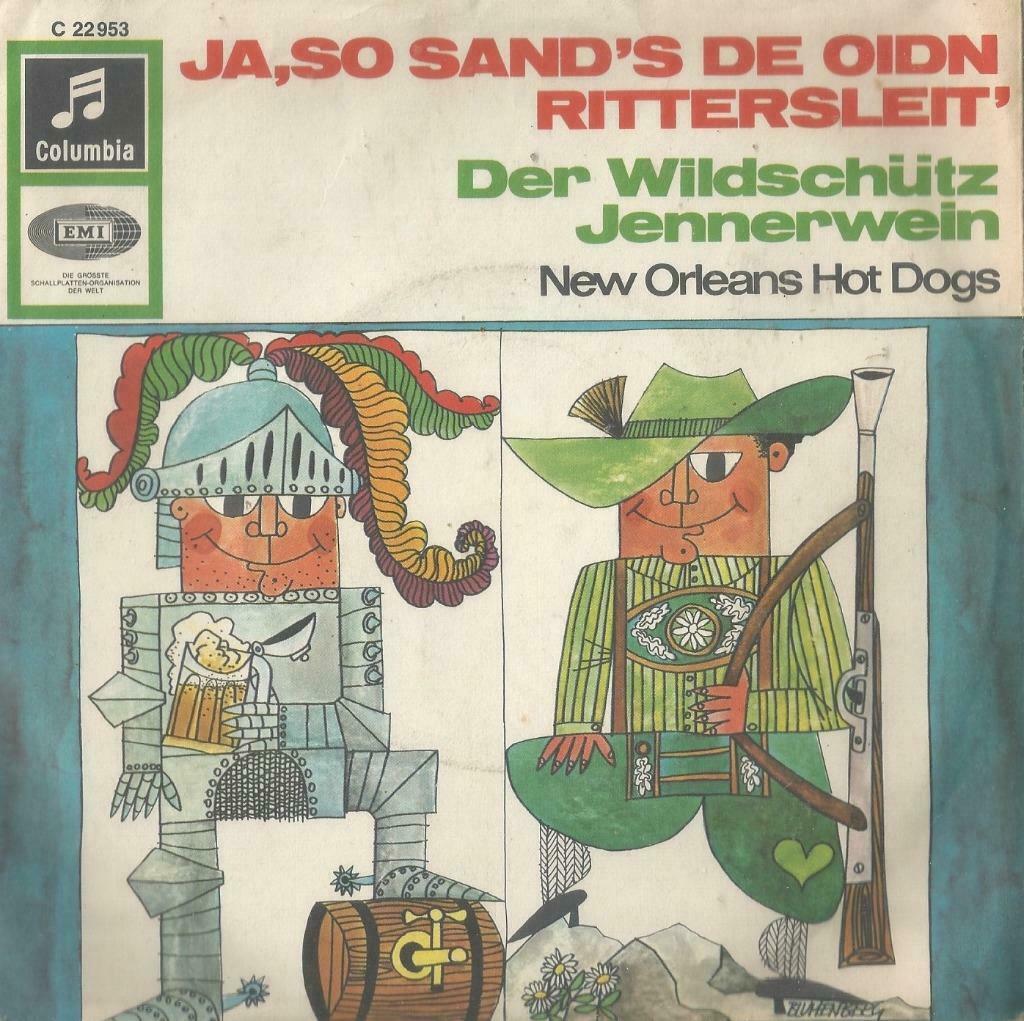 New Orleans Hot Dogs – Ja, so sand’s de oidn Rittersleit - S, CD & DVD, Vinyles Singles, Utilisé, Pop, Enlèvement ou Envoi