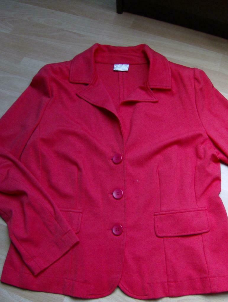 blazer rood merk atmos - maat 46 duur in aankoop, Maat 46/48 (XL) of groter, Ophalen of Verzenden, Atmos, Jasje