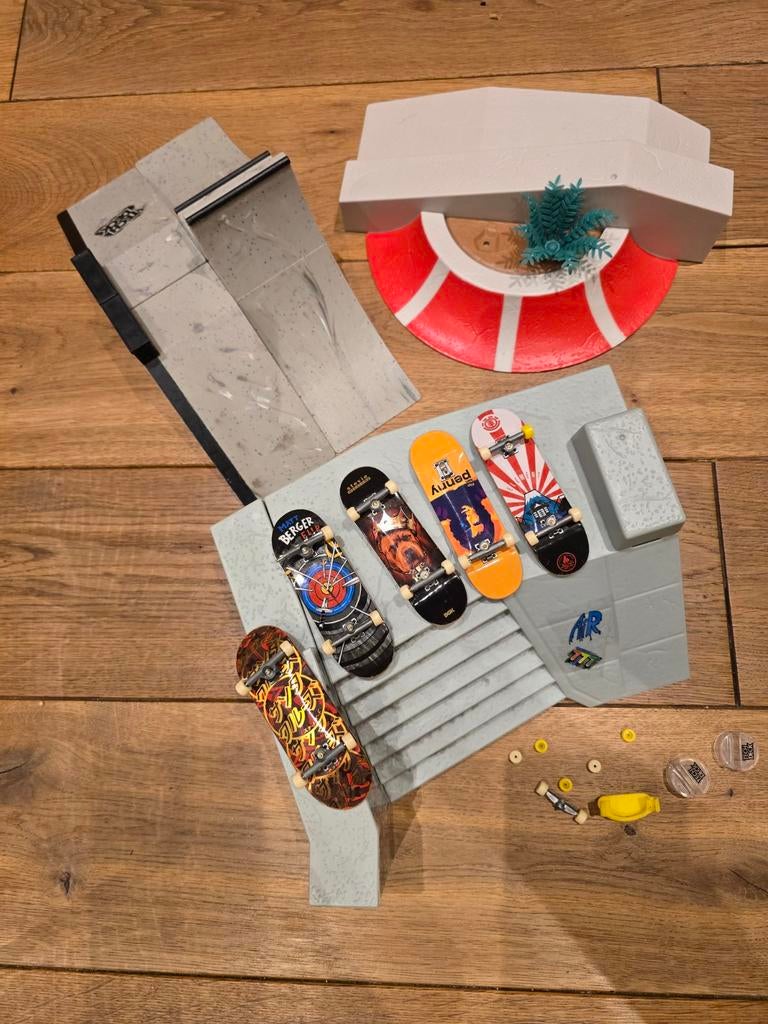 Lot Tech Deck, Ophalen