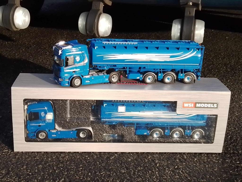 Scania Vannieuwenhuyze, Hobby & Loisirs créatifs, Voitures miniatures | 1:50, Enlèvement ou Envoi, Neuf, Bus ou Camion, Wsi