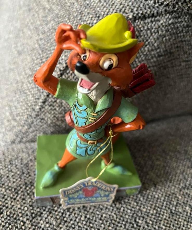 Robin  hood by jim shore handgeschilderd NIEUW🏹❤️🏹❤️, Ophalen, Zo goed als nieuw, Fantasy