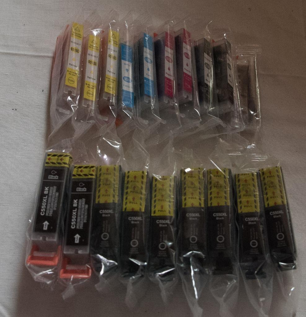 Lot de cartouches pour imprimante CANON 551XL, Enlèvement ou Envoi, Neuf, Cartridge