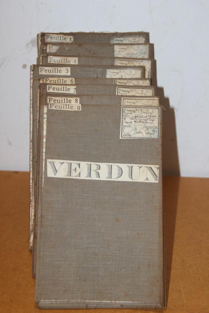 ABBL WW1 lot de 8 cartes entoilées (Belgique + France), Envoi, Armée de terre, Vêtements ou Chaussures