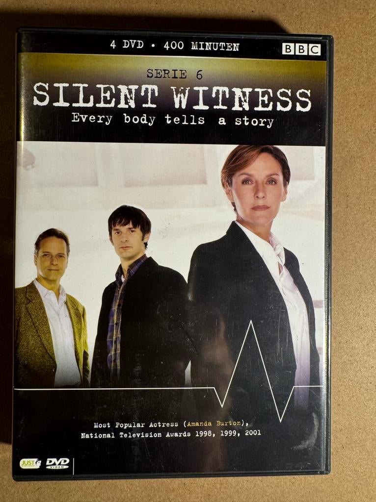 DVD - BBC - SILENT WITNESS - serie 6, Cd's en Dvd's, Ophalen of Verzenden, Zo goed als nieuw