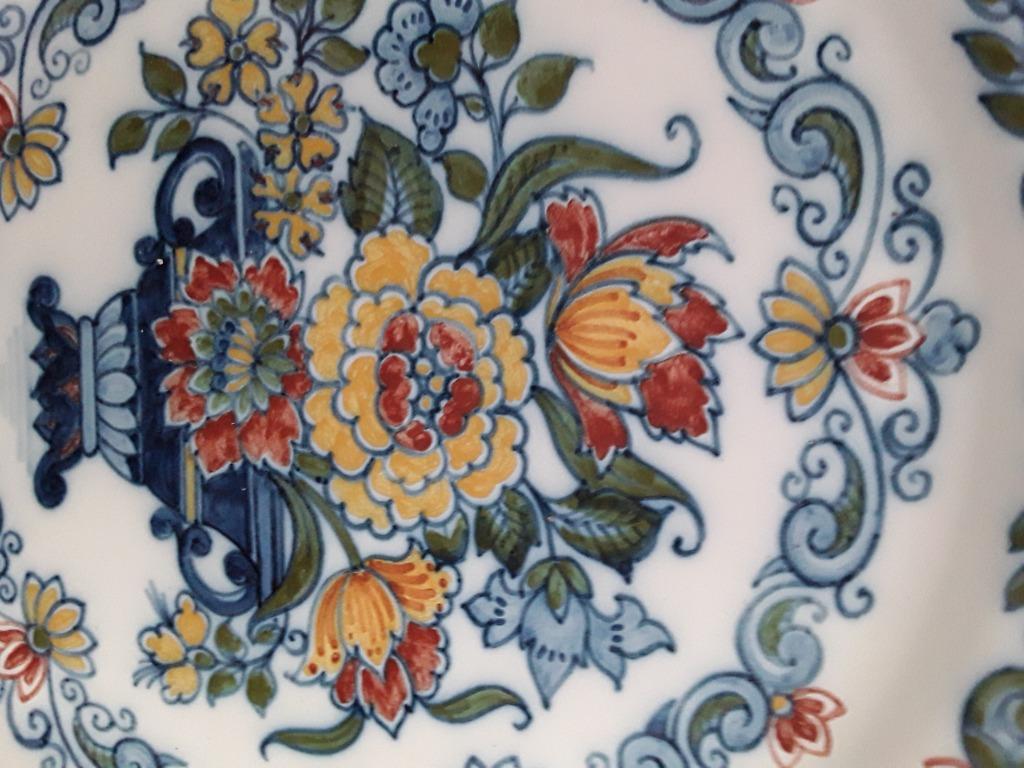 Sier bord Makkum, Antiek en Kunst, Ophalen of Verzenden