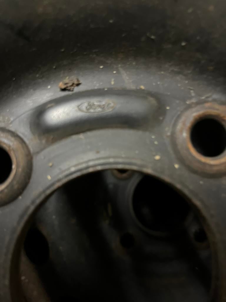 4 Jantes toles 14 pouces entraxe 4x108 origine ford, Enlèvement, Utilisé
