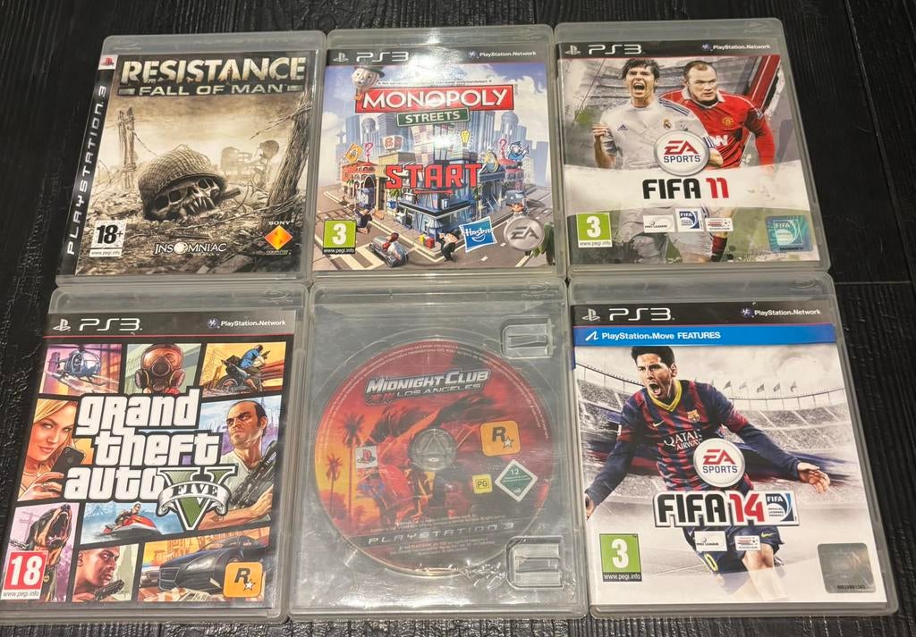 Playstation 3 spelletjes, Ophalen