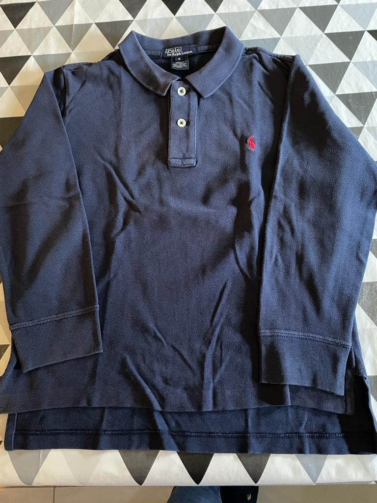 Polo bleu foncé de Ralph Lauren 6 ans, Enlèvement ou Envoi, Comme neuf