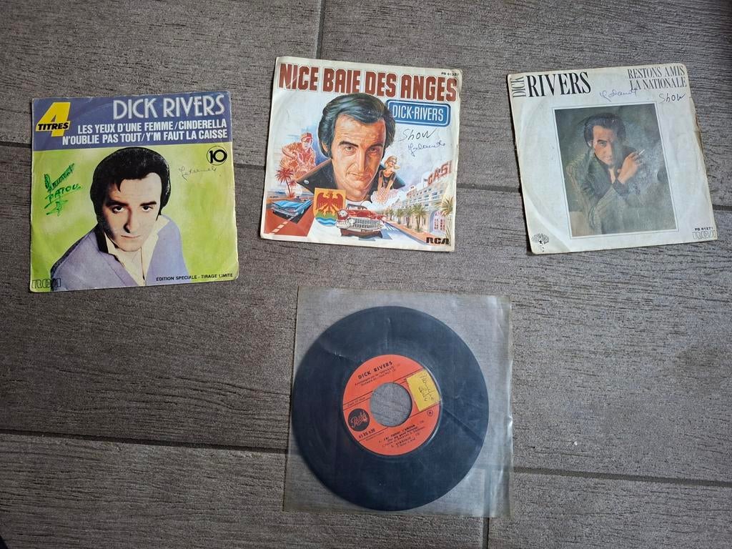 Lot 45t Dick Rivers, CD & DVD