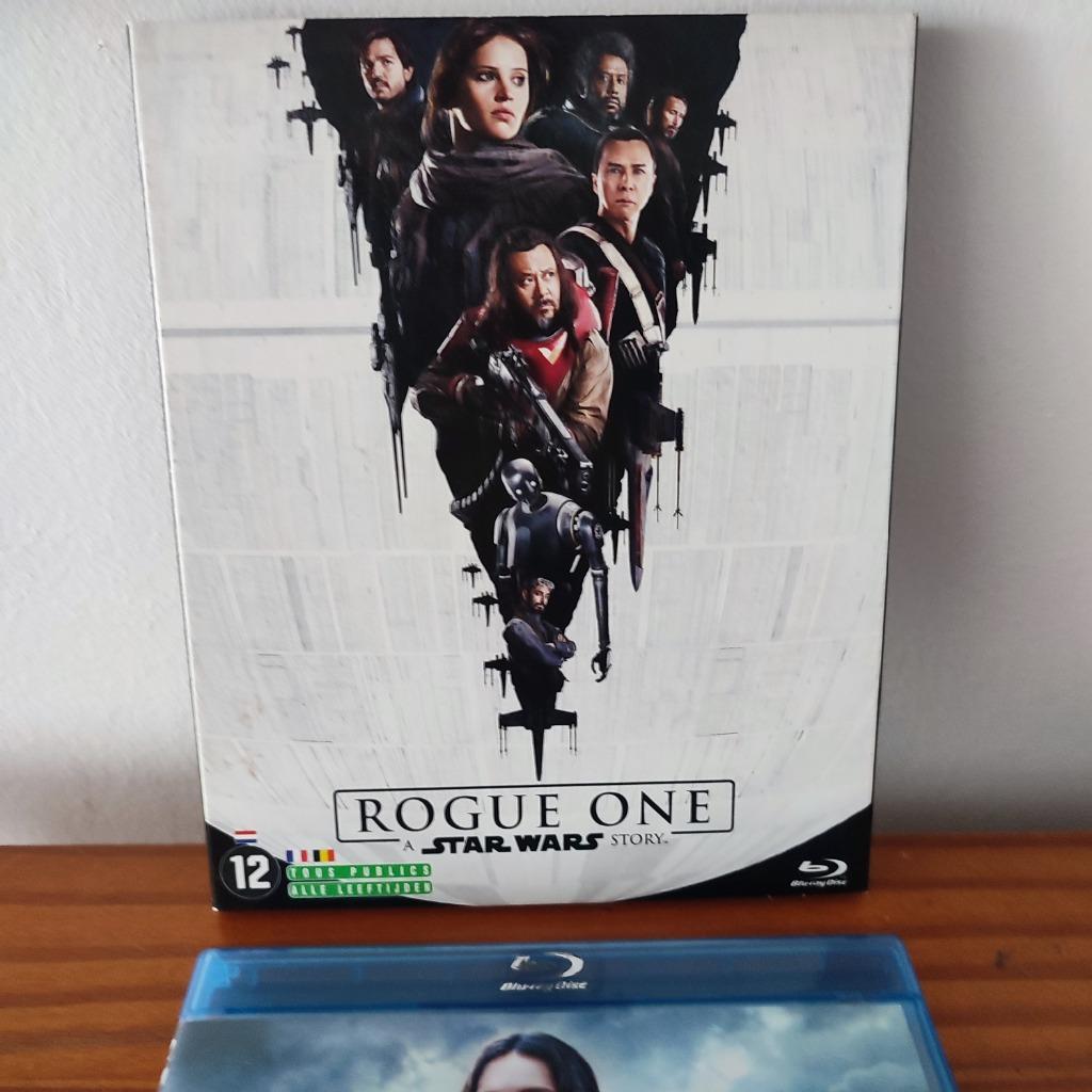 ROGUE ONE: A STAR WARS STORY - Blu-Ray (fourreau carton), Ophalen of Verzenden, Zo goed als nieuw, Science Fiction en Fantasy