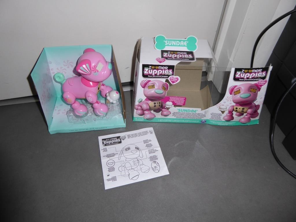 Robothond Zoomer Zuppies Zuppy Love Sundae, Ophalen of Verzenden, Zo goed als nieuw, Elektronica, Met licht