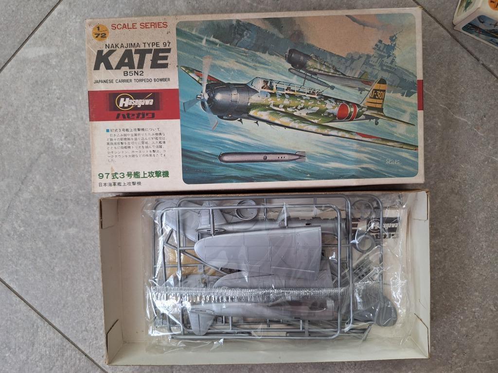 Hasegawa Nakajima Type 97 KATE B5N2, Hobby & Loisirs créatifs, Modélisme | Avions & Hélicoptères, Enlèvement, Hasegawa