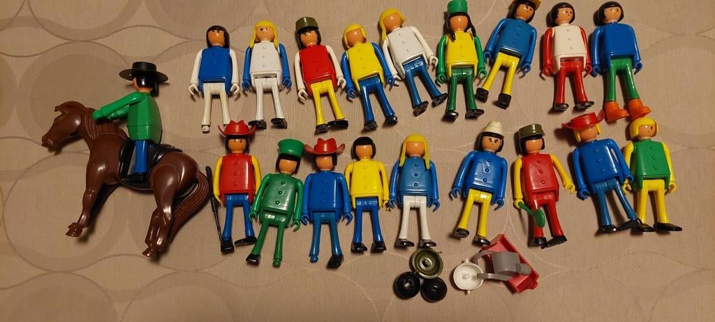 Play Big - knock off Playmobil - vintage '70 '80, Ophalen of Verzenden, Gebruikt