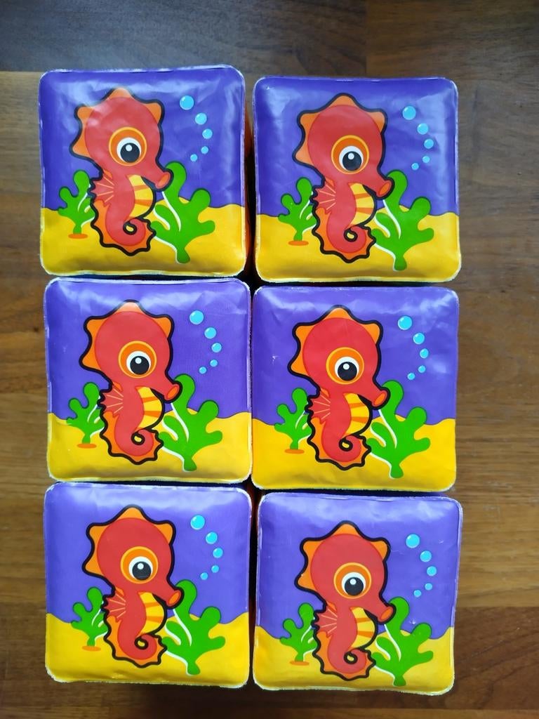 6 mousse blokken, Ophalen of Verzenden, Gebruikt