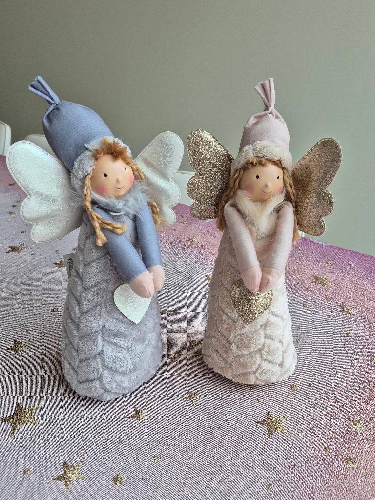 2 engel figuren Home Accents, Diversen, Kerst, Ophalen of Verzenden, Nieuw