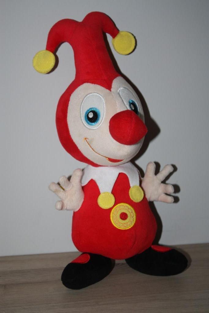 Efteling stoffen knuffel Carnaval festival 35 cm. als nieuw, Enlèvement ou Envoi, Comme neuf, Statue ou Poupée