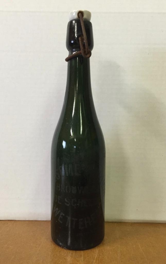 Bierfles,  Brouwerij Bésème-Morlion Wetteren, Verzamelen, Ophalen of Verzenden, Gebruikt, Flesje(s), Overige merken