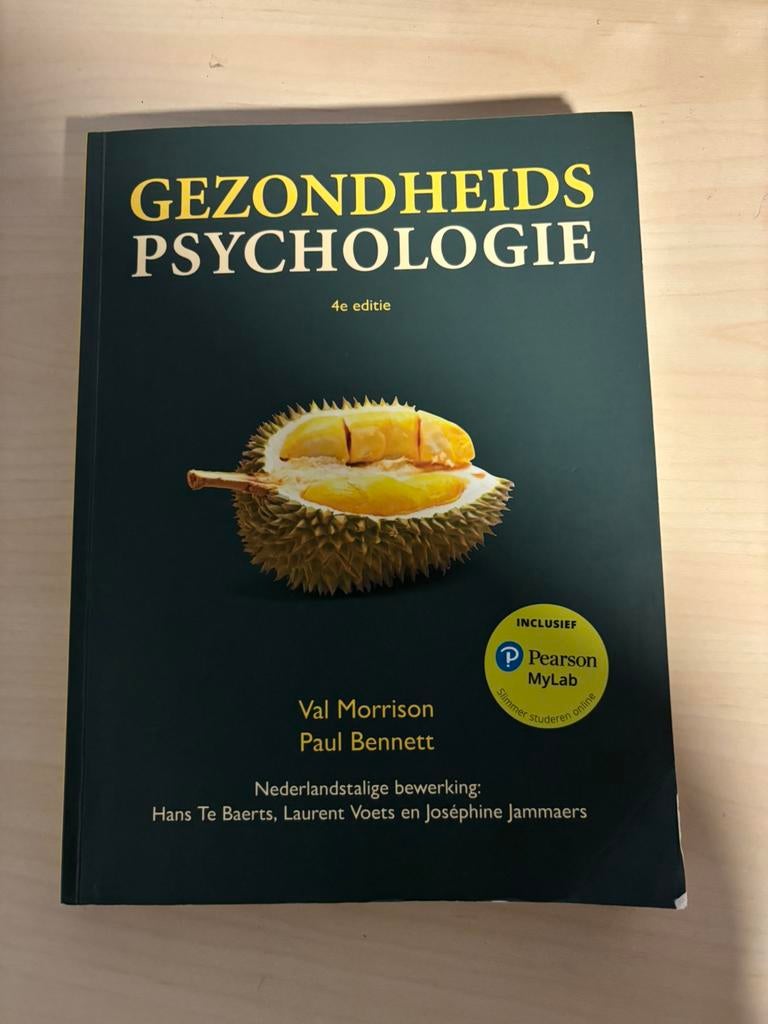 Paul Bennett - Gezondheidspsychologie, Boeken, Ophalen, Nederlands, Paul Bennett; Val Morrison