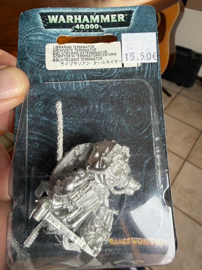Archiviste en Armure Terminator - métal - Neuf Blister, Enlèvement ou Envoi, Neuf, Warhammer 40000, Figurine(s)